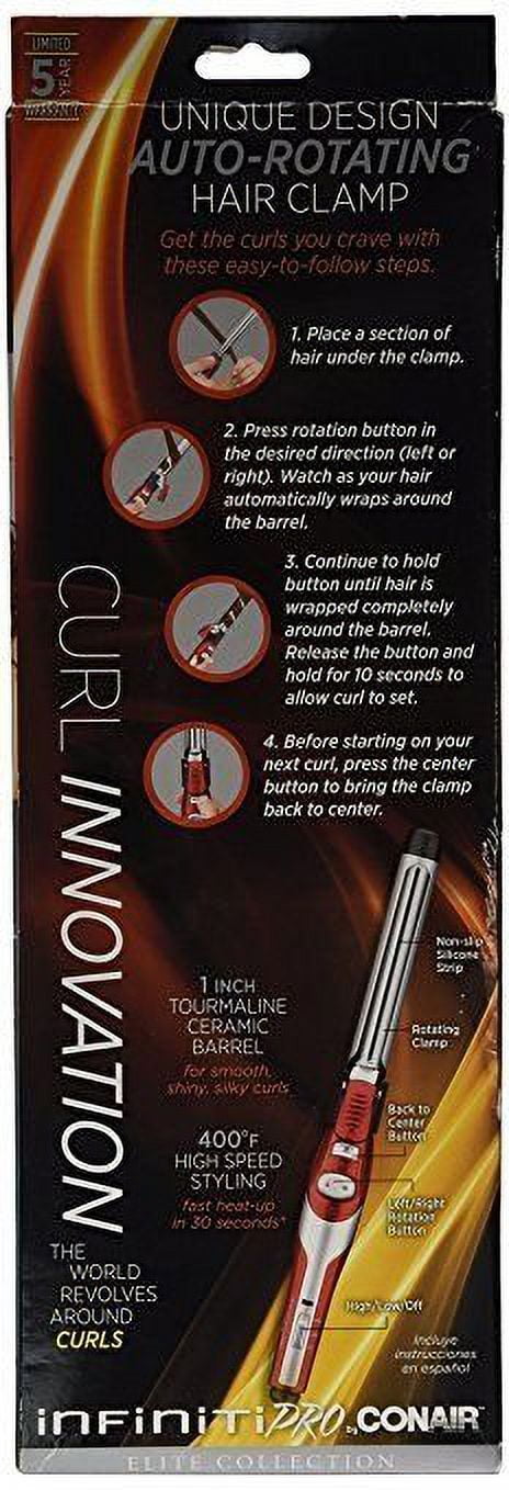 Conair Curling Iron Infiniti Evolution with Rotating Clip
