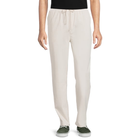 No Boundaries Men's and Big Men's Loose Fit Corduroy Utility Pants