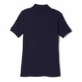 thumbnail image 2 of French Toast Girls School Uniform Short Sleeve Picot Collar Interlock Polo Shirt, 2 of 5