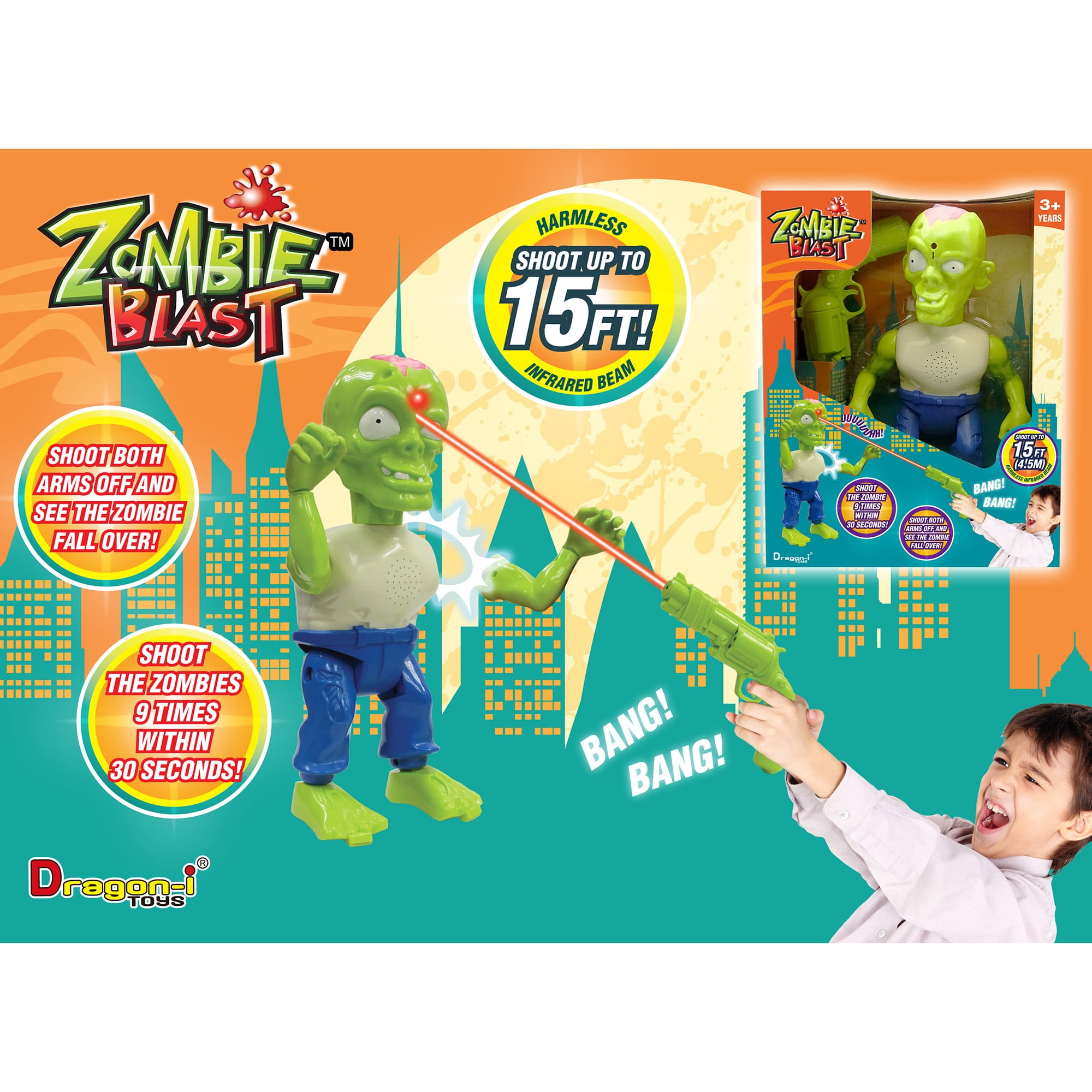 Dragon-i: Zombie Blast Infra-Red Shooting Game