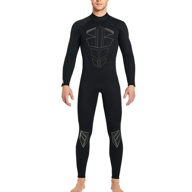 Greeniant Traje de buceo Traje de neopreno cálido Accesorio subacuático Ropa de surf para esnórquel Deportes acuáticos Hombres Negro 3XL