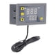 thumbnail image 5 of Controlador de temperatura digital, módulo de control de temperatura Pantalla digital LED Carcasa de ABS Mini termostato 110-220V para refrigerador, 5 of 8