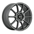thumbnail image 2 of 17x7.5 Konig 41MG Runlite Matte Grey Wheel 5x108 (45mm), 2 of 2