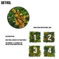 thumbnail image 3 of 40"x40" inch Sunshades Depot Artificial #7 3D Mixed Panel Fence Privacy Screen Evergreen Hedge Panels Fake Plant Wall (2pc), 3 of 5