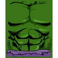 thumbnail image 2 of Men's Marvel Halloween Hulk Classic Costume  Graphic Tee Kelly Green X Large, 2 of 5