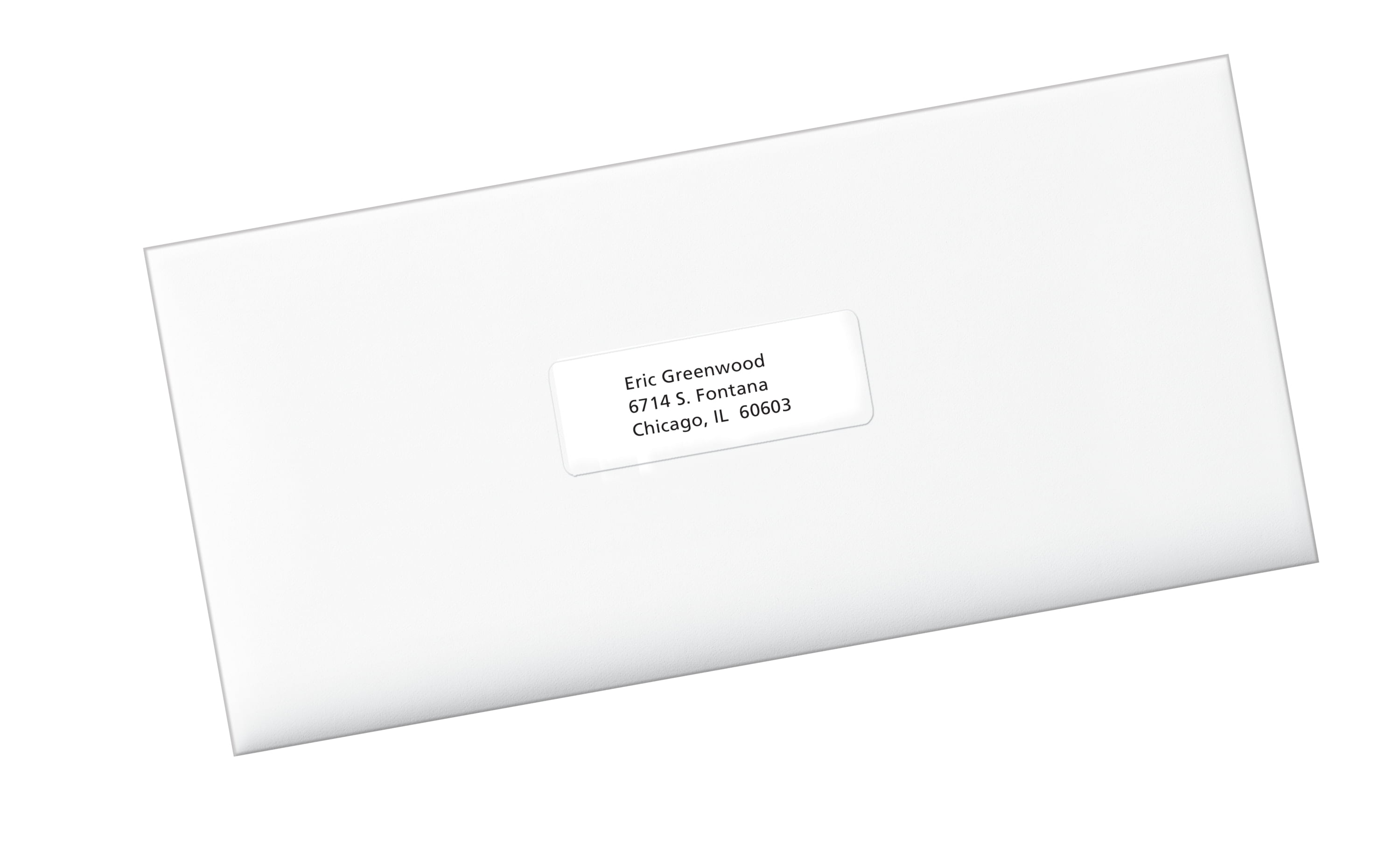 Avery Address Labels, 1" x 2-5/8", Paper, Matte White, Laser/Inkjet, Sure Feed, 300 Labels (18160)