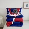 thumbnail image 5 of Erosebridal American City Buffalo Bedding Comforter Set, Football Soccer Down Comforter, Sports Theme Reversible Comforters & Duvets, Super Cozy Room Decorative, 2pcs, 5 of 8
