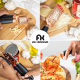 thumbnail image 4 of 7pcs Elegant Kitchen Utensil Set Modern Brass Plated Black Stainless Steel Kitchen Utensils, 4 of 5