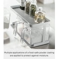 thumbnail image 5 of Yamazaki Home Pantry Organizer - Triple, White, Steel + Plastic, 8.25 cups, 1.95 liters, Handles, No Assembly, 5 of 7