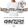 thumbnail image 6 of ALAZA Cute Alphabets UV Sun Protection Arm Sleeves UPF 50+ Compression Cooling Sleeve 1 Pair, 6 of 7