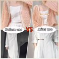 thumbnail image 3 of 3 Pzas Clips Ajustadores de Cintura Vintage Clip para Suéter Vestido Cinch Chal Cárdigan Suéter Camisa Pantalón Clip Ajustador para Ropa de Mujer, 3 of 6
