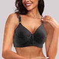 thumbnail image 4 of Women Thin Cup Middle-Elderly Comfort Bra - Underwire-Free, Soft Nylon Blend, Under Bust 62-84cm, Sizes 36-42, 4 of 4