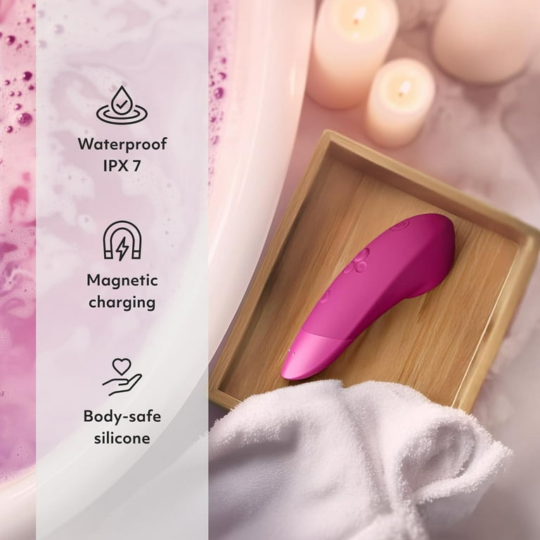 Womanizer Enhance 2-in-1 Clitoral Sucker & Vibrator, Air Pulse & Vibration, Pink - Walmart.com Womanizer Enhance 2-in-1 Clitoral Sucker & Vibrator, Air Pulse & Vibration, Pink - Walmart.com