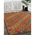 thumbnail image 2 of Ahgly Company Indoor Rectangle Contemporary Red Oriental Area Rugs, 8' x 12', 2 of 6