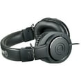 thumbnail image 4 of Audio-Technica ATH-M20x Professional Studio Monitor Headphones, Black (AUD ATHM20X) + Microfiber Cleaning Cloth + Headphone stand + XPIX HEADPHONE CASE + Goby Labs Headphone Cleaner 4 fl oz, 4 of 7