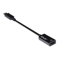 Club 3D CAC-1080 0.63' DisplayPort/HDMI Audio/Video Cable Black