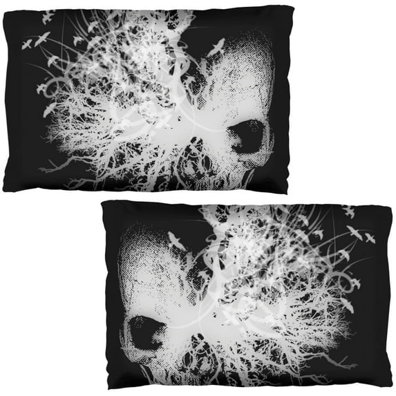 Ancient Nightmare Skull Pillow Case Set