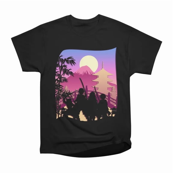 demon slayer minimalism T-Shirt Tee Gift For Him Merch For Her Apparel For Friend