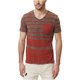 thumbnail image 1 of Buffalo David Bitton - Camiseta gráfica para hombre con diseño de rayas Kaburn, rojo, XXL Buffalo David Bitton Camiseta gráfica, 1 of 2