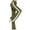 Army Green, variant on Women's Yoga Pants Cotton Slim Fit High Waiste Drawstring White Side Stripes Workout Running Leggings (3XL, Army Green)