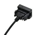 thumbnail image 2 of MYG Dashboard Flush Mount USB Car Male to Female Extension Cable Adapter for Toyota, 2 of 9