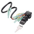 thumbnail image 1 of Ignition Switch Key Assy For Yamaha Outboard Motor Control Box 703-82510-43-00, 1 of 5