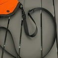 thumbnail image 2 of Unisex Crossbody Bag Adjustable Strap Phone Bag Purses Mini Pouch (Orange), 2 of 10