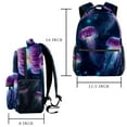thumbnail image 2 of Lightweight Backpack Colorful Jellyfish School Bag Travel Laptop Daypack for Men Women Casual Rucksack, 2 of 6