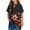 Red, variant on SGFCWSX Girls Short Sleeve T Shirts, Kids Floral Print Crew Neck Tees Summer Casual Tops Purple Size 9-10 Years