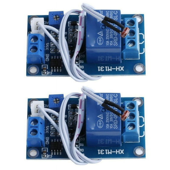 2X 12V Light Control Switch Photoresistor Relay Module Detection Sensor XH-M131