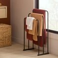 thumbnail image 2 of Bouclair Black Towel Holder, 2 of 4