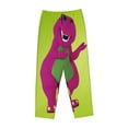 thumbnail image 6 of Barney And Friends Women's Pajama Pants, Comfy All Over Print Lounge Pants Casual Sleepwear with Pockets & Drawstring, 6 of 8