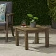 thumbnail image 2 of GDF Studio Avacyn Outdoor Acacia Wood End Table, Gray, 2 of 7