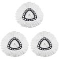 thumbnail image 1 of 3 Pack Spin Mop Replacement Head Mop Head Refills Mop Head Replacement Mops For Floor Cleaning Microfiber Mop Head Replacement, 1 of 5
