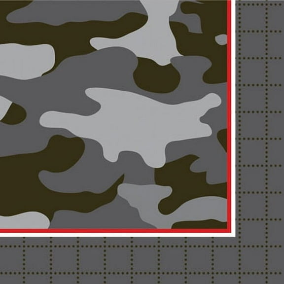 Military Camouflage 'Operation Camo' Small Napkins (18ct)