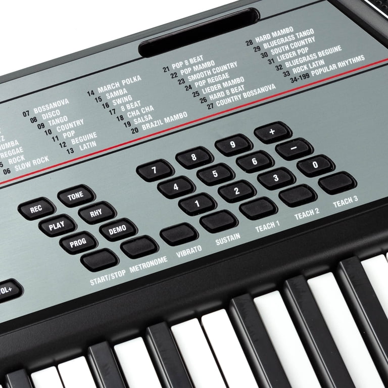 RockJam 61-Key Electronic Piano Keyboard Kit with Stand, Bench & Headphones photo 3