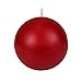 thumbnail image 3 of Zest Candle CBZ-030 4 in. Red Ball Candles -2pc-Box, 3 of 4