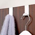 thumbnail image 2 of Holzlrgus 2PCS Heavy-Duty Over Door Hook Hanger for Coats, Bags, Robes, Towels - Anti-Rust Stainless Steel Organizer for Home, Kitchen, Bathroom, 2 of 6