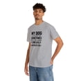 thumbnail image 6 of My Dog Winks At Me, Funny Dog Lover Shirt, Fur Baby, Doggy Gift - ID: 928, 6 of 7