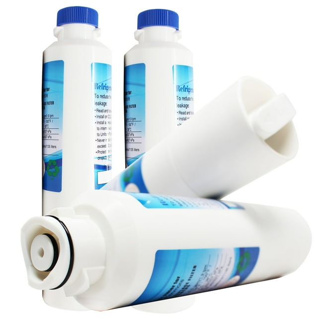 4-Pack Replacement Samsung RSG307AARS Refrigerator Water Filter - Compatible Samsung DA29-00020B, DA29-00020A, HAF-CIN Fridge Water Filter Cartridge