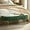Green, variant on EcoHarbor Living 46" Velvet Bench, Upholstered Entryway Bench End of Bed with Gold Legs, Bed Ottoman Bench for Bedroom Living Room Footrest Stools, Mustard