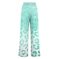 thumbnail image 4 of WRKEKC Women's Printed Wide Leg Lounge Pants with Drawstring Elastic Waist Flowy Comfort Fit Lightweight Breathable Fabric for Casual Outings and Vacation Wear, 4 of 5