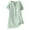 Mint Green, variant on Linen Top, Yigetop Linen Blouse Summer Beach Short Sleeve V Neck Button Down Top Casual Tunic Loose Shirt 2025 Linen Tops for Women Army Green L