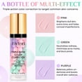 thumbnail image 5 of Tivlon 3 in 1 Color Correcting Cream, One Step Color Corrector, Primes Color-Corrects Brightens, Oil-Control & Hydrating, Water-Resistant & Sweat-Proof, 1.4 oz, 5 of 9