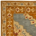 thumbnail image 5 of SAFAVIEH Heritage Lewis Traditional Wool Area Rug, Blue/Rust, 6' x 9', 5 of 6