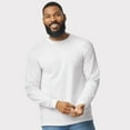 thumbnail image 2 of Gildan Long Sleeve T-Shirt of 100% Heavy Cotton Assorted Color Crewneck Tee, 5.3 oz Casual Full Sleeve Shirt for Men, Size L Pack 5, 2 of 6