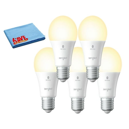 

Sengled Smart Bluetooth Mesh Dimmable LED Light Bulb Works with Alexa (5-Pack)
