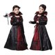 thumbnail image 2 of Disfraz De Vampiro Negro De Navidad Para Niñas Princesa Cosplay Halloween Carnaval Fiesta De Cumpleaños, 2 of 3