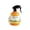 C001- Black, variant on Water Bottle, Continuous Mist Bottle, Kawaii Water Bottle, Plant Decorations, 6X4X4 Inch Black Cartoon Burger Dog Fine Mist Sprayer, Versatile Plastic Watering Can for Succulent