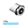 thumbnail image 3 of ziyahi 360 Degree Rotation Round Adapter Data Transmission Fast Charging USB Connector Adapter for TYPE-C, 3 of 5